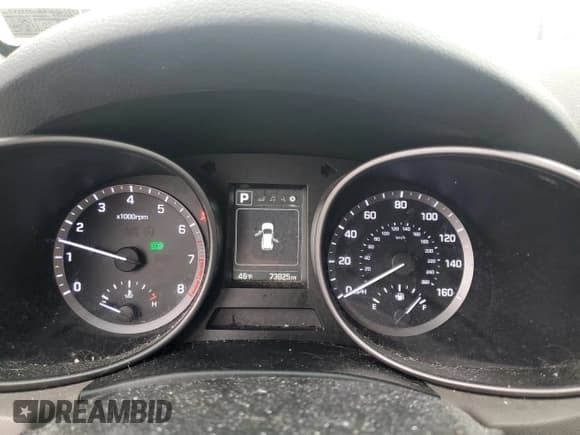 ✅ 2018 Hyundai Santa Fe 2.4L • VIN: 5XYZTDLB2JG563517 • Лот: 40059954. Опубликован ранее на Copart с пробегом 73 825 миль. Бесплатный доступ к архиву аукционных продаж из США и подробный отчёт об истории автомобиля на DreamBid. Изображение 9.