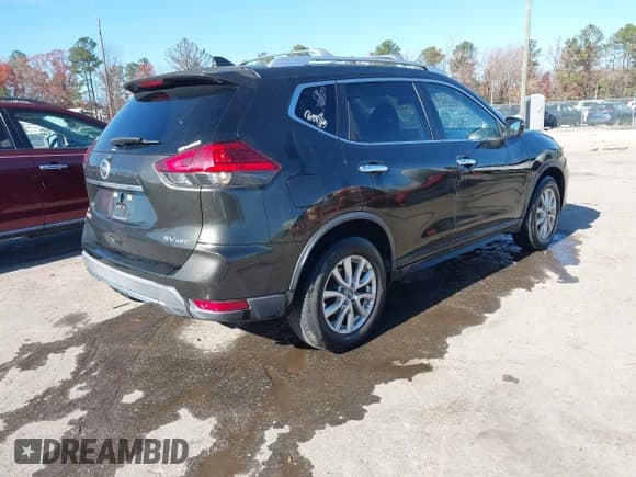 ✅ 2017 Nissan Rogue SV • VIN: KNMAT2MV2HP565057 • Lot: 43698618. Listed on IAAI with 219,435 mi. Free auction sales archive from the USA and detailed vehicle history report at DreamBid. Image 4.