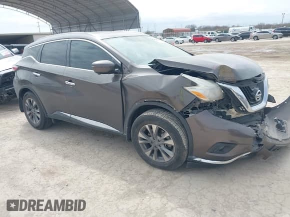 ✅ 2016 Nissan Murano SV • VIN: 5N1AZ2MG3GN124138 • Lot: 41682017. Listed on IAAI with 140,293 mi. Free auction sales archive from the USA and detailed vehicle history report at DreamBid. Image 1.