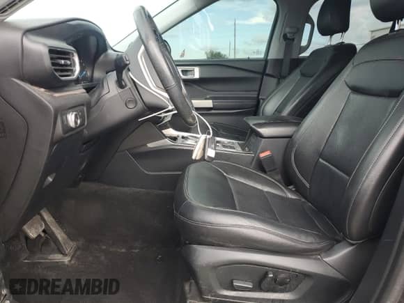 2022 Ford Explorer Limited with VIN 1FMSK7FH1NGA44124, listed as a Copart auction lot 83870445 with 145,647 mi miles and Salvage title. Bid and sale history available at DreamBid. Image 7.