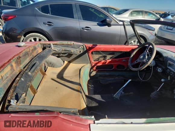 ✅ 1968 FIAT 124 Spider • VIN: 0028811 • Lot: 84809035. Listed on Copart with Not provided. Free auction sales archive from the USA and detailed vehicle history report at DreamBid. Image 10.