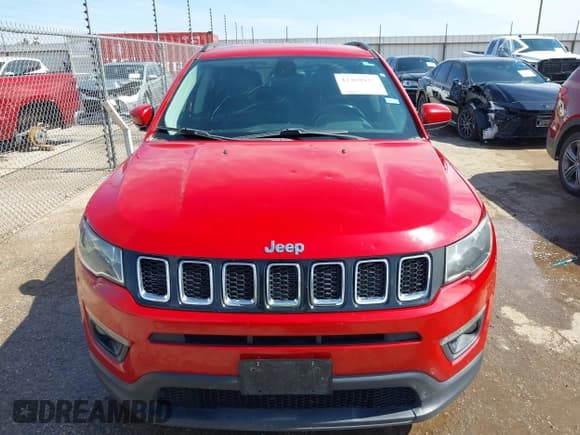 ✅ 2018 Jeep Compass Altitude • VIN: 3C4NJCBB5JT194709 • Lot: 42468915. Listed on IAAI with 148,645 mi. Free auction sales archive from the USA and detailed vehicle history report at DreamBid. Image 13.