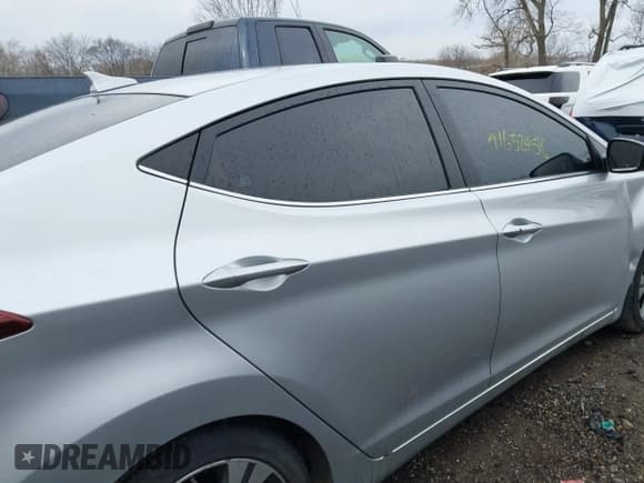 ✅ 2016 Hyundai Elantra Sport • VIN: KMHDH4AH0GU553963 • Lot: 41652458. Listed on IAAI with 144,350 mi. Free auction sales archive from the USA and detailed vehicle history report at DreamBid. Image 13.