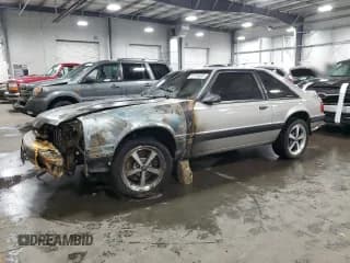 ✅ 1990 Ford Mustang LX Sport • VIN: 1FACP41E0LF193493 • Lot: 57414625. Listed on Copart with Not provided. Free auction sales archive from the USA and detailed vehicle history report at DreamBid. Image 1.