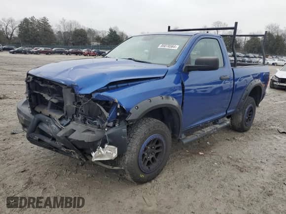 2016 Ram 1500 Express with VIN 3C6JR7ATXGG272290, listed as a Copart auction lot 85078564 with 169,361 mi miles and Salvage title. Bid and sale history available at DreamBid. Image 1.