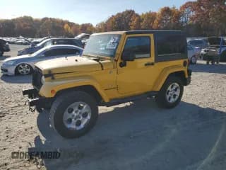 ✅ 2015 Jeep Wrangler Sahara • VIN: 1C4AJWBG1FL736886 • Лот: 77013354. Опубликован ранее на Copart с пробегом 96 366 миль. Бесплатный доступ к архиву аукционных продаж из США и подробный отчёт об истории автомобиля на DreamBid. Изображение 1.