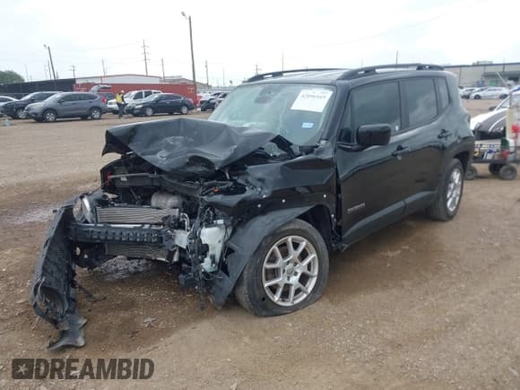 ✅ 2020 Jeep Renegade Altitude • VIN: ZACNJABB3LPL46739 • Lot: 42096169. Listed on IAAI with 63,591 mi. Free auction sales archive from the USA and detailed vehicle history report at DreamBid. Image 2.