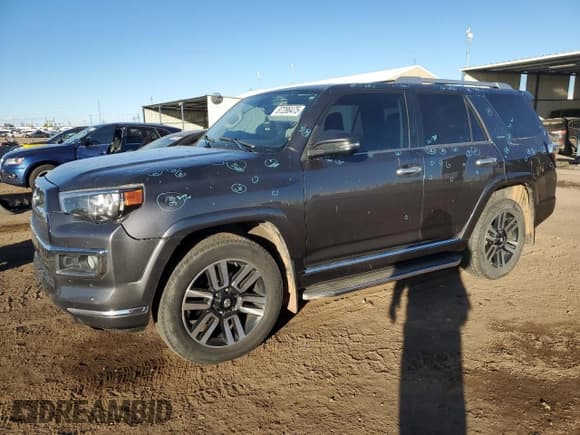 ✅ 2015 Toyota 4Runner Limited • VIN: JTEBU5JR4F5213323 • Lot: 87286475. Listed on Copart with 144,886 mi. Free auction sales archive from the USA and detailed vehicle history report at DreamBid. Image 1.