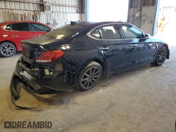 ✅ 2019 Genesis G70 Advanced • VIN: KMTG64LA1KU026869 • Lot: 70709004. Listed on Copart with 85,109 mi. Free auction sales archive from the USA and detailed vehicle history report at DreamBid. Image 3.