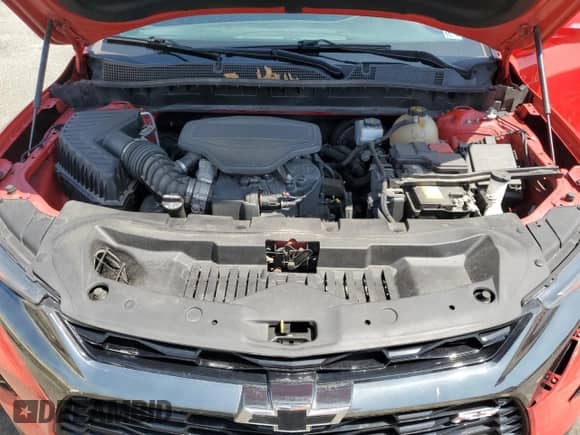 2020 Chevrolet Blazer RS z VIN 3GNKBERS4LS556918, wystawiony jako Copart lot #55493224 z przebiegiem 99 451 mil mil oraz Szkoda całkowita • Salvage title. Historia ofert i sprzedaży dostępna na DreamBid. Obrazek 12.