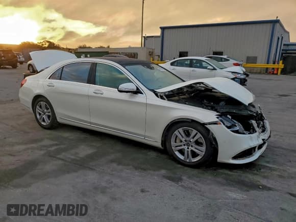 ✅ 2019 Mercedes-Benz S 560 • VIN: WDDUG8GB8KA430591 • Лот: 95759765. Опубликован ранее на Copart с пробегом 37 075 миль. Бесплатный доступ к архиву аукционных продаж из США и подробный отчёт об истории автомобиля на DreamBid. Изображение 4.