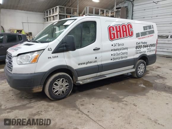 ✅ 2016 Ford Transit Cargo • VIN: 1FTYR1ZM3GKA60048 • Lot: 43660677. Listed on IAAI with Not provided. Free auction sales archive from the USA and detailed vehicle history report at DreamBid. Image 2.