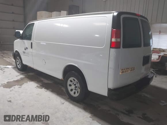 ✅ 2010 Chevrolet Express Cargo • VIN: 1GCUGADX1A1113221 • Lot: 42155867. Listed on IAAI with Not provided. Free auction sales archive from the USA and detailed vehicle history report at DreamBid. Image 3.