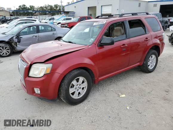 2011 Mercury Mariner z VIN 4M2CN8B77BKJ04820, wystawiony jako Copart lot #77322383 z przebiegiem Nie podano mil oraz Szkoda całkowita • Salvage title. Historia ofert i sprzedaży dostępna na DreamBid. Obrazek 1.