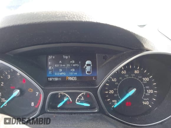 ✅ 2017 Ford Escape S • VIN: 1FMCU0F79HUC51220 • Lot: 43870711. Listed on IAAI with 197,159 mi. Free auction sales archive from the USA and detailed vehicle history report at DreamBid. Image 7.