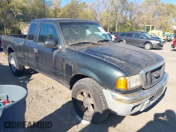 ✅ 2004 Ford Ranger XL Fleet • VIN: 1FTYR15E34PA39522 • Lot: 43544270. Listed on IAAI with 141,429 mi. Free auction sales archive from the USA and detailed vehicle history report at DreamBid. Image 1.
