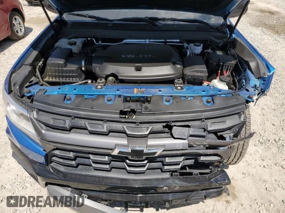 ✅ 2021 Chevrolet Colorado 4WD Z71 • VIN: 1GCGTDEN3M1215633 • Лот: 62021584. Опубликован ранее на Copart с пробегом 45 194 миль. Бесплатный доступ к архиву аукционных продаж из США и подробный отчёт об истории автомобиля на DreamBid. Изображение 11.