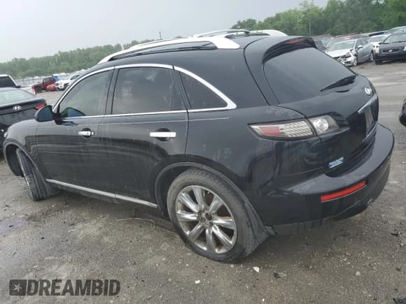 ✅ 2007 Infiniti FX • VIN: JNRBS08W37X400504 • Лот: 54698574. Опубликован ранее на Copart с пробегом 209 335 миль. Бесплатный доступ к архиву аукционных продаж из США и подробный отчёт об истории автомобиля на DreamBid. Изображение 2.