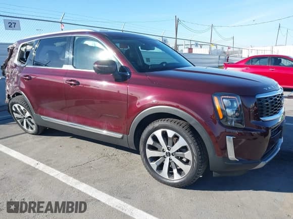 ✅ 2022 Kia Telluride EX • VIN: 5XYP34HC4NG195176 • Lot: 43665229. Listed on IAAI with 47,718 mi. Free auction sales archive from the USA and detailed vehicle history report at DreamBid. Image 1.