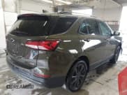 ✅ 2024 Chevrolet Equinox RS • VIN: 3GNAXWEG4RL128919 • Lot: 43560804. Listed on IAAI with 27,873 mi. Free auction sales archive from the USA and detailed vehicle history report at DreamBid. Image 4.