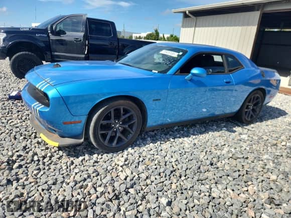 2019 Dodge Challenger R/T z VIN 2C3CDZBT7KH639380, wystawiony jako Copart lot #70909185 z przebiegiem 94 032 mil mil oraz Czysty tytuł • Clean title. Historia ofert i sprzedaży dostępna na DreamBid. Obrazek 1.