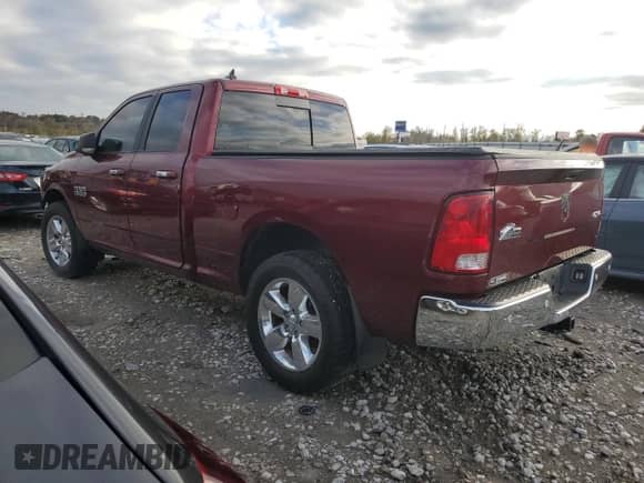 2018 Ram 1500 SLT with VIN 1C6RR7GG0JS218610, listed as a Copart auction lot 79170104 with 73,599 mi miles and Salvage title. Bid and sale history available at DreamBid. Image 2.