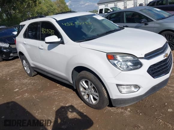 ✅ 2016 Chevrolet Equinox LT • VIN: 2GNFLFEK0G6329675 • Лот: 43295783. Опубликован ранее на IAAI с пробегом 113 059 миль. Бесплатный доступ к архиву аукционных продаж из США и подробный отчёт об истории автомобиля на DreamBid. Изображение 1.