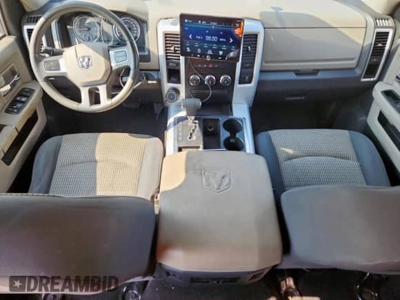 2009 Dodge 1500 Laramie with VIN 1D3HB13T19S752887, listed as a Copart auction lot 71537795 with 179,209 mi miles and Salvage title. Bid and sale history available at DreamBid. Image 8.