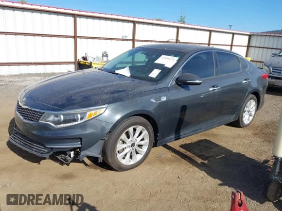 ✅ 2016 Kia Optima EX • VIN: 5XXGU4L3XGG095952 • Lot: 42496671. Wystawiony na IAAI z przebiegiem 77 554 mil. Bezpłatny archiwum sprzedaży aukcyjnych z USA i szczegółowy raport historii pojazdu na DreamBid. Zdjęcie 2.