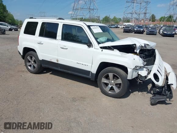 ✅ 2016 Jeep Patriot High Altitude • VIN: 1C4NJRFB8GD745999 • Lot: 42181378. Listed on IAAI with Not provided. Free auction sales archive from the USA and detailed vehicle history report at DreamBid. Image 1.