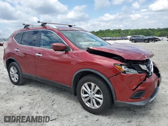 ✅ 2016 Nissan Rogue SV • VIN: KNMAT2MV7GP684902 • Лот: 56117765. Опубликован ранее на Copart с пробегом 100 180 миль. Бесплатный доступ к архиву аукционных продаж из США и подробный отчёт об истории автомобиля на DreamBid. Изображение 4.