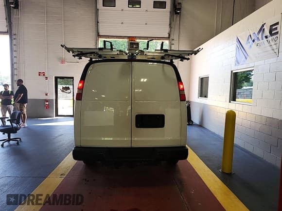 ✅ 2015 Chevrolet Express Cargo • VIN: 1GCWGFCF8F1167850 • Lot: 42571097. Listed on IAAI with 97,769 mi. Free auction sales archive from the USA and detailed vehicle history report at DreamBid. Image 1.