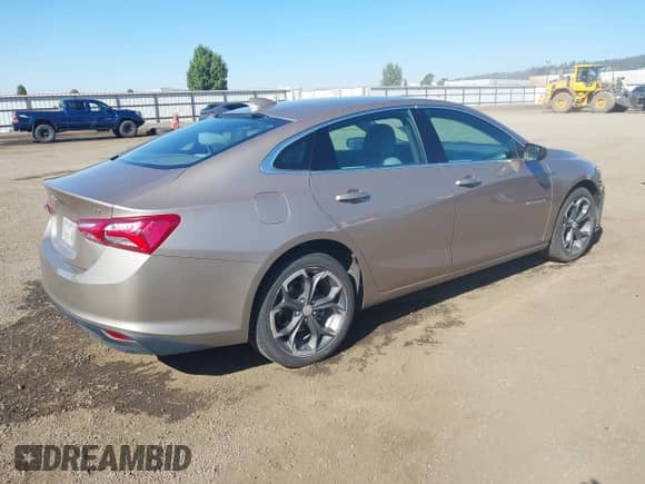 2022 Chevrolet Malibu LT with VIN 1G1ZD5ST3NF125023, listed as a IAAI auction lot 43324691 with 67,291 mi miles and . Bid and sale history available at DreamBid. Image 4.