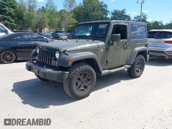 ✅ 2016 Jeep Wrangler Willys Wheeler • VIN: 1C4AJWAG1GL118213 • Lot: 43034129. Listed on IAAI with Not provided. Free auction sales archive from the USA and detailed vehicle history report at DreamBid. Image 2.