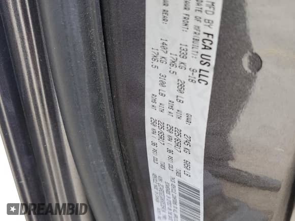 2019 Dodge Grand Caravan GT z VIN 2C4RDGEG0KR535414, wystawiony jako Copart lot #80907895 z przebiegiem 98 278 mil mil oraz Szkoda całkowita • Salvage title. Historia ofert i sprzedaży dostępna na DreamBid. Obrazek 13.