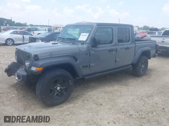 ✅ 2023 Jeep Gladiator Sport S • VIN: 1C6HJTAG7PL522721 • Лот: 42594463. Опубликован ранее на IAAI с пробегом 64 702 миль. Бесплатный доступ к архиву аукционных продаж из США и подробный отчёт об истории автомобиля на DreamBid. Изображение 2.