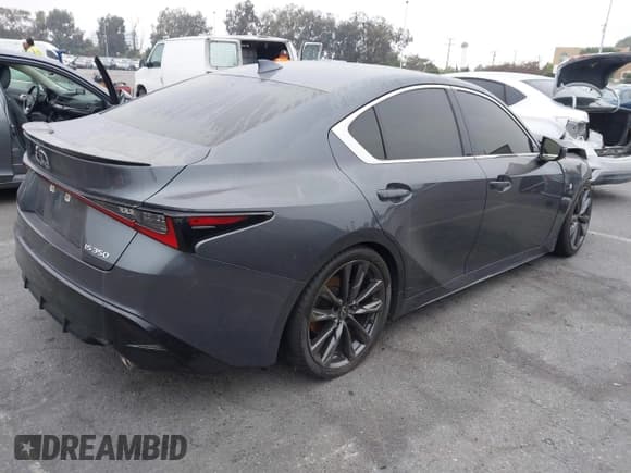 ✅ 2023 Lexus IS 350 F Sport • VIN: JTHGZ1B22P5068207 • Lot: 43586866. Listed on IAAI with 29,172 mi. Free auction sales archive from the USA and detailed vehicle history report at DreamBid. Image 4.
