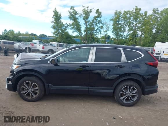 ✅ 2022 Honda CR-V EX-L • VIN: 7FARW2H87NE003843 • Lot: 43042135. Listed on IAAI with 14,520 mi. Free auction sales archive from the USA and detailed vehicle history report at DreamBid. Image 15.