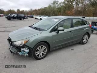 2015 Subaru Impreza Premium с VIN JF1GPAC67FH218422, выставлен на аукционе Copart как лот 89620535 с пробегом 165 529 миль миль и Списание • Salvage title. История ставок и продаж доступна на DreamBid. Изображение 1.