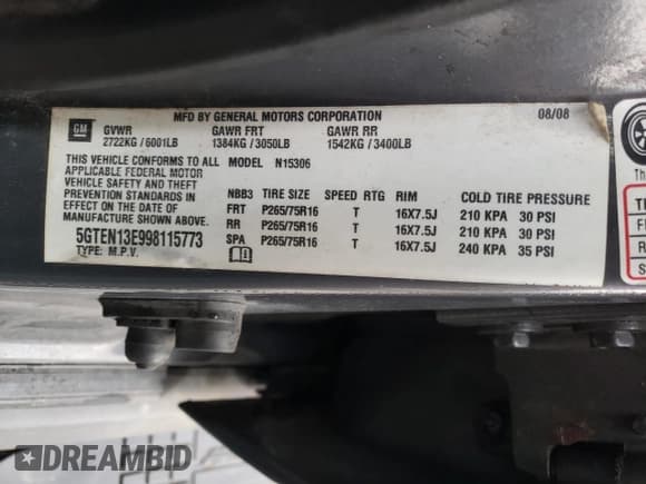 ✅ 2009 Hummer H3 SUV • VIN: 5GTEN13E998115773 • Лот: 83331834. Опубликован ранее на Copart с пробегом 246 122 миль. Бесплатный доступ к архиву аукционных продаж из США и подробный отчёт об истории автомобиля на DreamBid. Изображение 13.