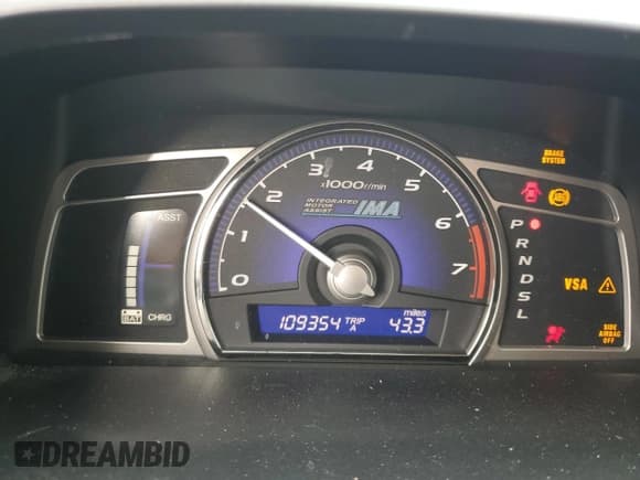 ✅ 2010 Honda Civic • VIN: JHMFA3F25AS003580 • Lot: 84571745. Listed on Copart with 109,354 mi. Free auction sales archive from the USA and detailed vehicle history report at DreamBid. Image 9.