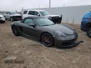 ✅ 2022 Porsche 718 Boxster GTS 4.0 • VIN: WP0CD2A85NS228475 • Лот: 44566254. Опубликован ранее на Copart с пробегом 24 811 миль. Бесплатный доступ к архиву аукционных продаж из США и подробный отчёт об истории автомобиля на DreamBid. Изображение 4.