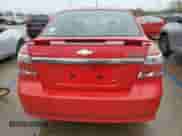 2009 Chevrolet Aveo 2LT z VIN KL1TG56E59B669785, wystawiony jako Copart lot #79399654 z przebiegiem 142 951 mil mil oraz Szkoda całkowita • Salvage title. Historia ofert i sprzedaży dostępna na DreamBid. Obrazek 6.