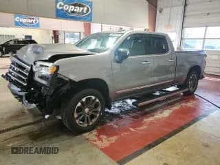 ✅ 2025 Chevrolet Silverado 1500 High Country • VIN: 1GCUKJEL7SZ100275 • Lot: 53939545. Listed on Copart with 8,558 mi. Free auction sales archive from the USA and detailed vehicle history report at DreamBid. Image 1.