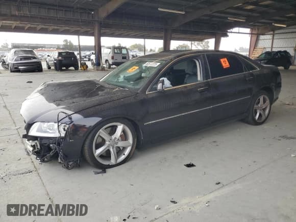 ✅ 2009 Audi A8 4.2L • VIN: WAUMV94E89N003352 • Лот: 80532225. Опубликован ранее на Copart с пробегом Не указан. Бесплатный доступ к архиву аукционных продаж из США и подробный отчёт об истории автомобиля на DreamBid. Изображение 1.