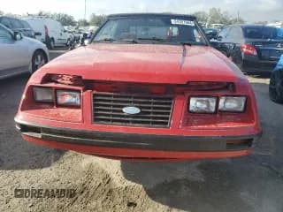 ✅ 1983 Ford Mustang GT • VIN: 1FABP27FXDF203061 • Lot: 84397664. Listed on Copart with 25,817 mi. Free auction sales archive from the USA and detailed vehicle history report at DreamBid. Image 5.