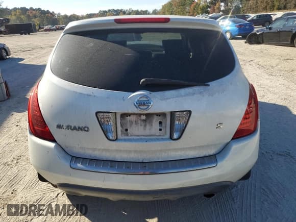 ✅ 2006 Nissan Murano S • VIN: JN8AZ08TX6W415345 • Lot: 78398824. Wystawiony na Copart z przebiegiem 240 480 mil. Bezpłatny archiwum sprzedaży aukcyjnych z USA i szczegółowy raport historii pojazdu na DreamBid. Zdjęcie 6.
