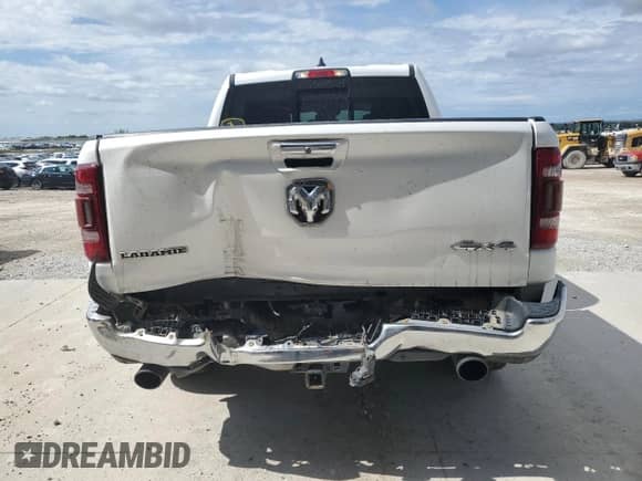 2019 Ram 1500 Laramie с VIN 1C6SRFJT4KN568940, выставлен на аукционе Copart как лот 80893485 с пробегом 87 528 миль миль и Списание • Salvage title. История ставок и продаж доступна на DreamBid. Изображение 6.