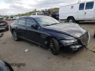 ✅ 2023 Genesis G80 2.5T • VIN: KMTGA4SC5PU152905 • Lot: 72038584. Wystawiony na Copart z przebiegiem 12 485 mil. Bezpłatny archiwum sprzedaży aukcyjnych z USA i szczegółowy raport historii pojazdu na DreamBid. Zdjęcie 4.