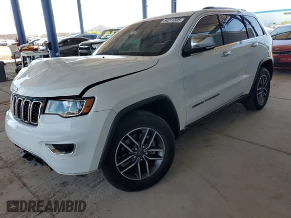 ✅ 2020 Jeep Grand Cherokee Limited • VIN: 1C4RJEBG1LC118010 • Lot: 54211505. Listed on Copart with 74,190 mi. Free auction sales archive from the USA and detailed vehicle history report at DreamBid. Image 1.